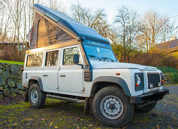 Defender Hochdach von Alu-Cab